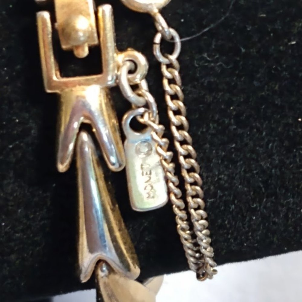 Gold-Tone Jewelry Lot 7pc Quiet Luxury Maximalist Layering Monet Victoria Secret - Picture 7 of 12
